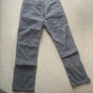Gray Casual Pants